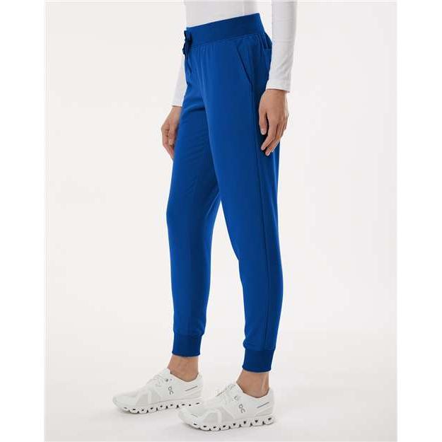 no-logo Jaanuu Ladies Silex Knit-Waist Scrub Joggers (SOLD BLANK)-Jaanuu-Thread Logic