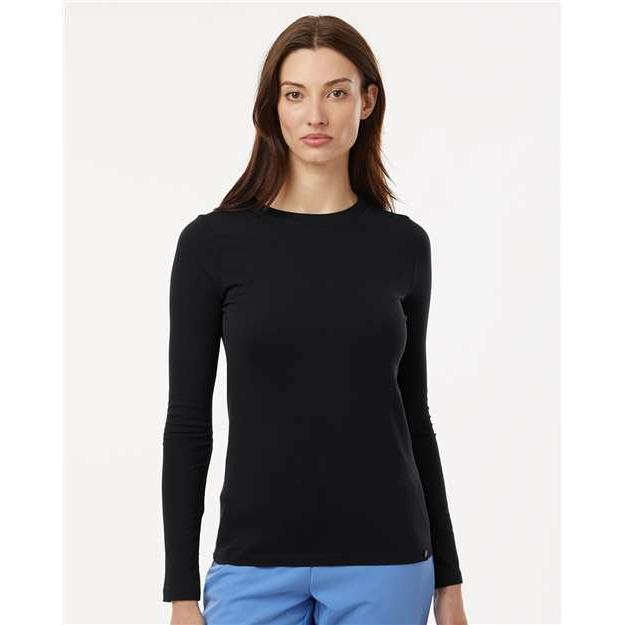 no-logo Jaanuu Ladies RegenX Cotton Underscrub Long Sleeve T-Shirt-Thread Logic-Thread Logic