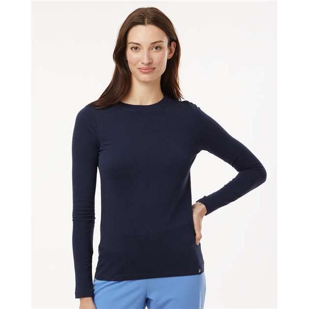 no-logo Jaanuu Ladies RegenX Cotton Underscrub Long Sleeve T-Shirt-Thread Logic-Thread Logic