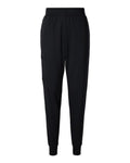 no-logo Jaanuu Ladies Rubi Ultrasoft Scrub Joggers (SOLD BLANK)-Jaanuu-Black-XS-Thread Logic