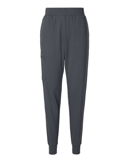 no-logo Jaanuu Ladies Rubi Ultrasoft Scrub Joggers (SOLD BLANK)-Jaanuu-Carbon Grey-XS-Thread Logic