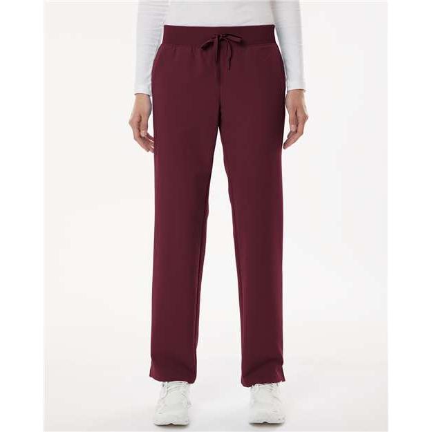 no-logo Jaanuu Ladies Xenos Essential Knit-Waist Scrub Pants (SOLD BLANK)-Jaanuu-Thread Logic