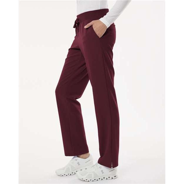 no-logo Jaanuu Ladies Xenos Essential Knit-Waist Scrub Pants (SOLD BLANK)-Jaanuu-Thread Logic