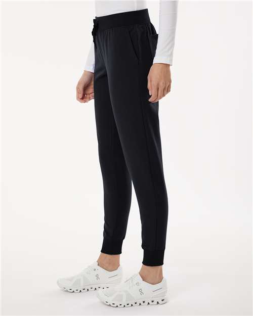 no-logo Jaanuu Ladies Silex Knit-Waist Scrub Joggers (SOLD BLANK)-Jaanuu-Thread Logic