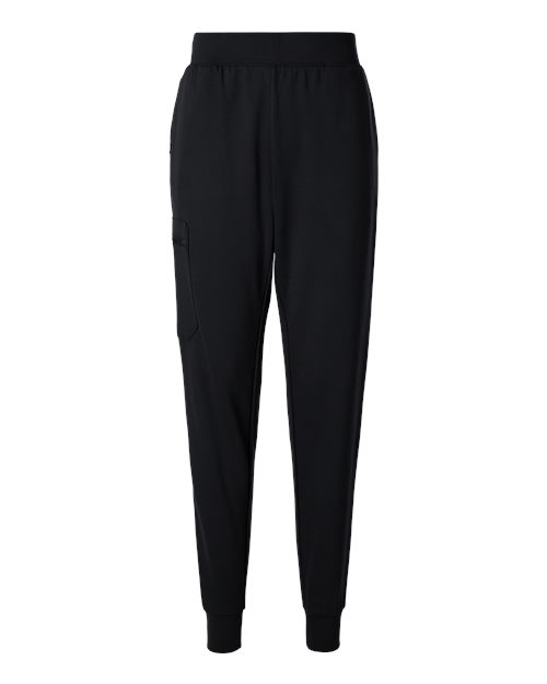 no-logo Jaanuu Ladies Rubi Ultrasoft Scrub Joggers (SOLD BLANK)-Jaanuu-Black-XSP-Thread Logic