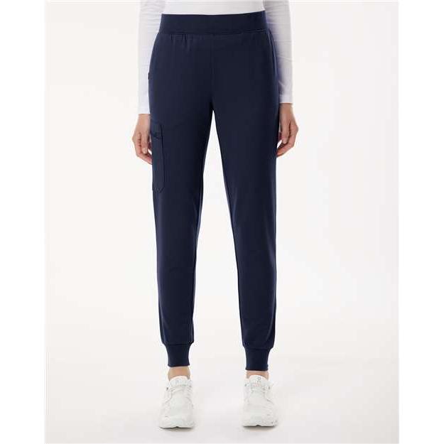 no-logo Jaanuu Ladies Rubi Ultrasoft Scrub Joggers (SOLD BLANK)-Jaanuu-Thread Logic