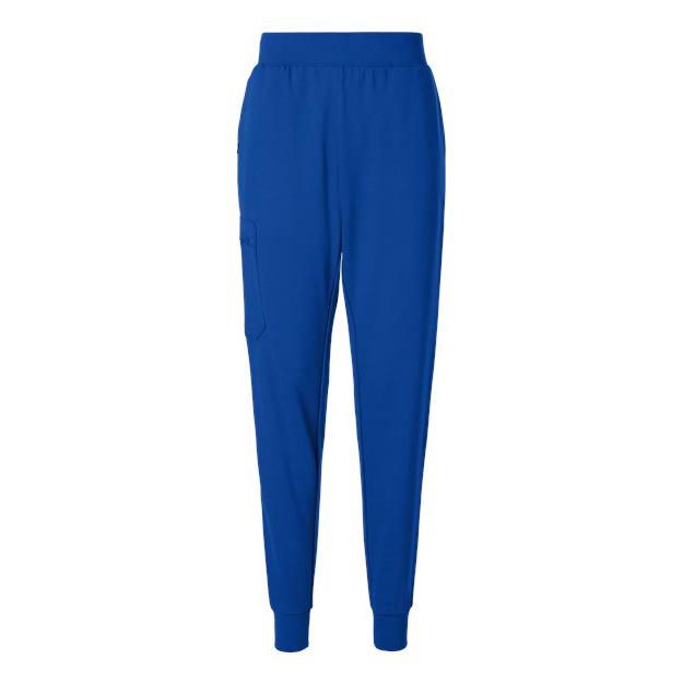 no-logo Jaanuu Ladies Rubi Ultrasoft Scrub Joggers (SOLD BLANK)-Jaanuu-Royal Blue-XSP-Thread Logic