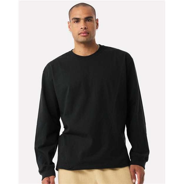 no-logo Bella+Canvas Unisex 7.5 oz Heavyweight Long Sleeve Tee-Bella&Canvas-Thread Logic