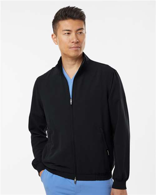 no-logo Jaanuu Wolfe Everyday Full-Zip 6-Pocket Scrub Jacket-Thread Logic-Thread Logic