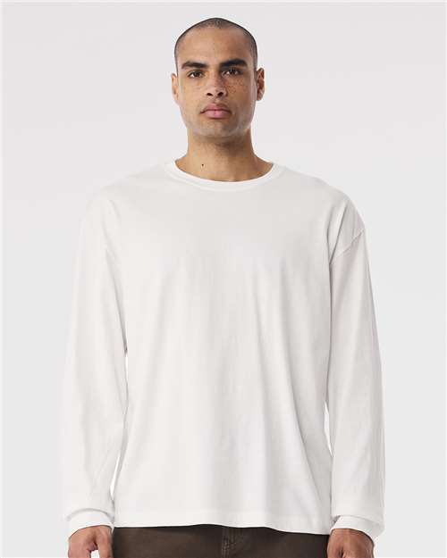 no-logo Bella+Canvas 6 oz. Heavyweight Long Sleeve Tee-Thread Logic-Thread Logic