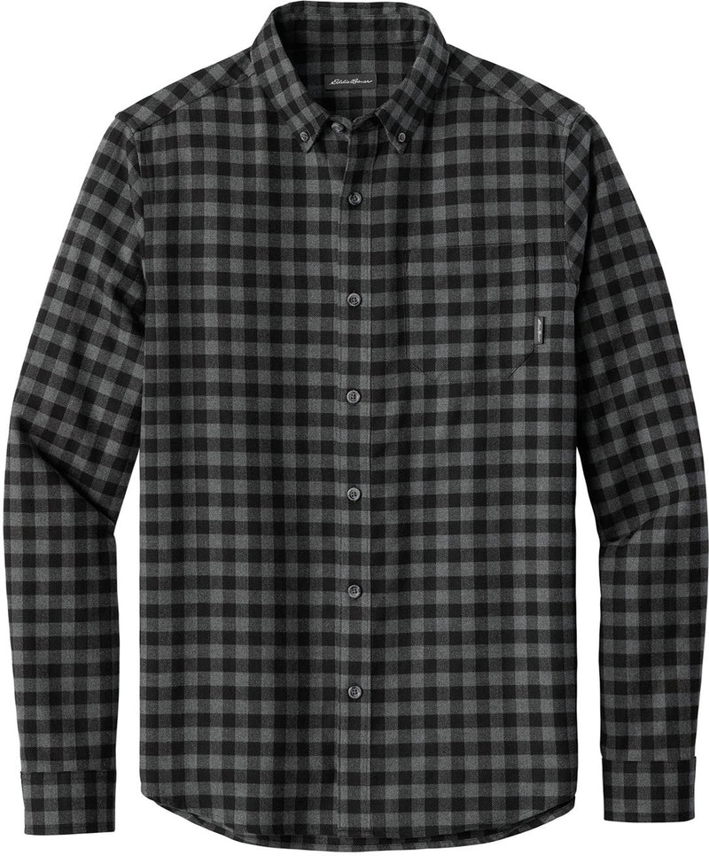 Eddie Bauer Long Sleeve Favorite Flannel Plaid Shirt