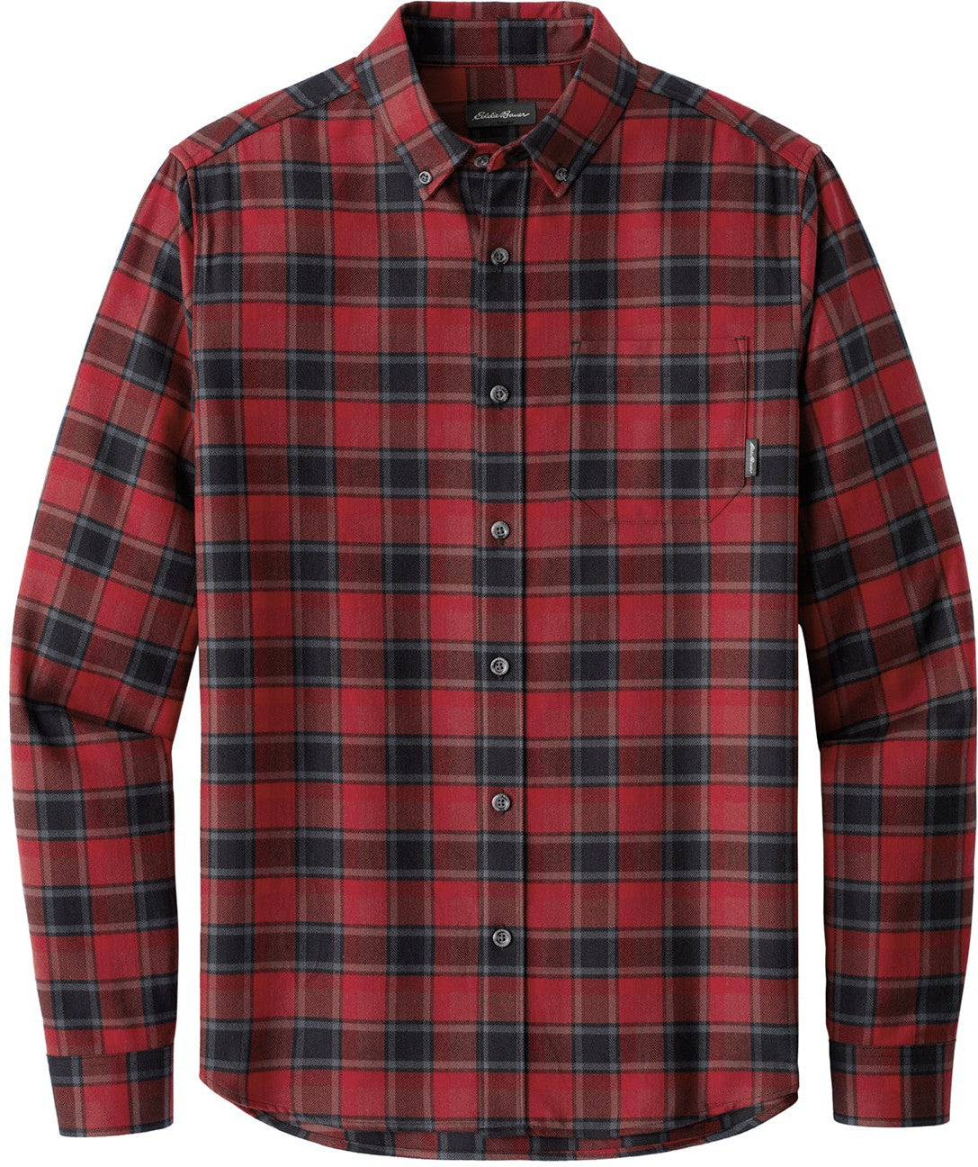 Eddie Bauer Long Sleeve Favorite Flannel Plaid Shirt | EB610