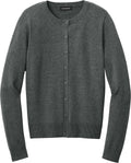 Port Authority Ladies Easy Care Crewneck Cardigan Sweater