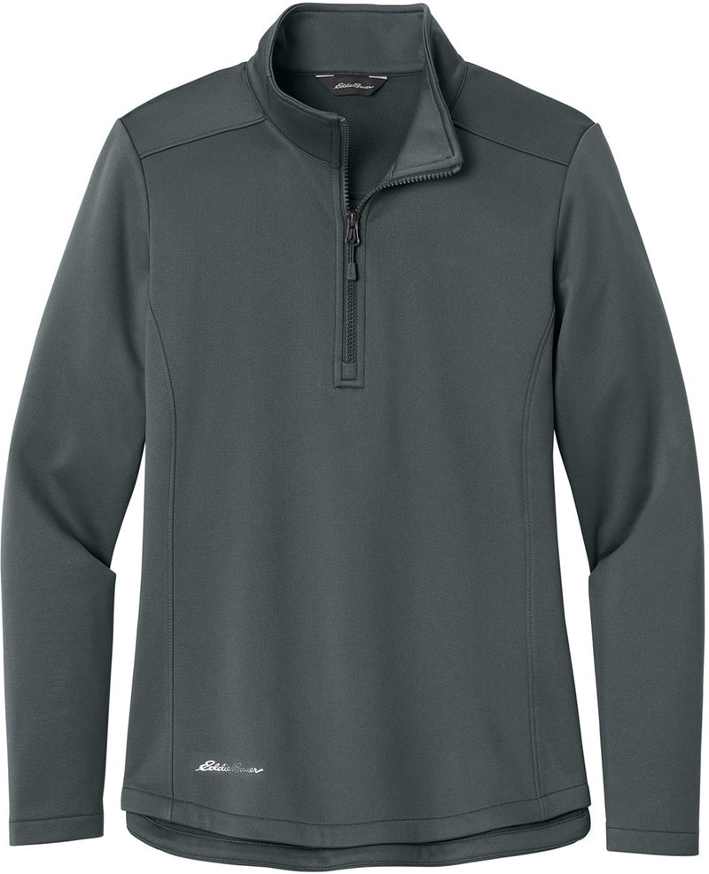 Eddie Bauer Ladies Smooth Mid Layer Fleece 1/2-Zip