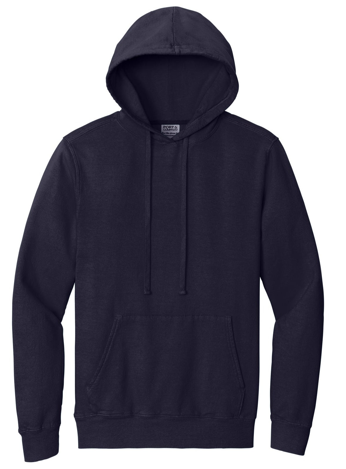 Port & Company Pigment-Dyed Pullover Hooded Sweatshirt