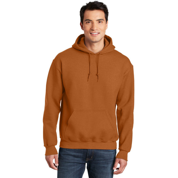 no-logo CLOSEOUT - Gildan DryBlend Pullover Hooded Sweatshirt-Gildan-Texas Orange-S-Thread Logic