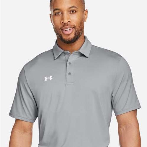 no-logo Under Armour Destin Drive Striped Performance Polo-Under Armour-Thread Logic