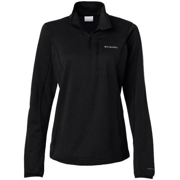 Columbia Ladies Essential Hike™ Grid Fleece Half-Zip Pullover