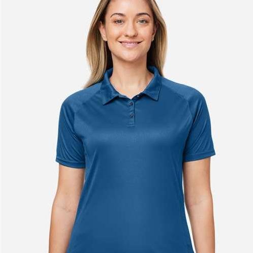 no-logo HUK Ladies men’s LoPro Solid Performance Polo-HUK-Thread Logic