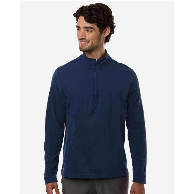 no-logo Adidas Ultimate365 Cozy Quarter-Zip Pullover-Adidas-Thread Logic