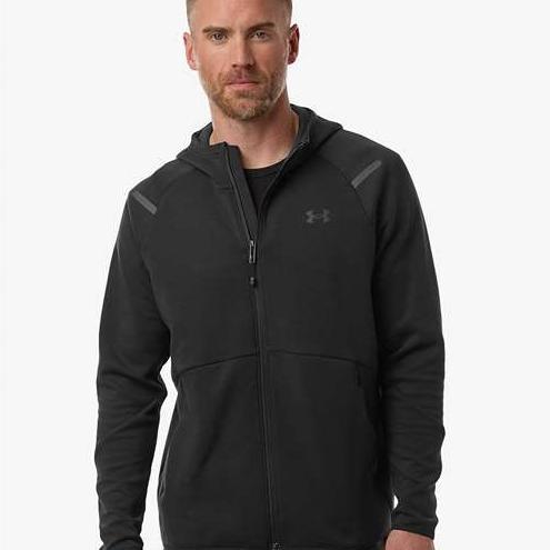 no-logo Under Armour Unstoppable Fleece Full-Zip-Under Armour-Thread Logic