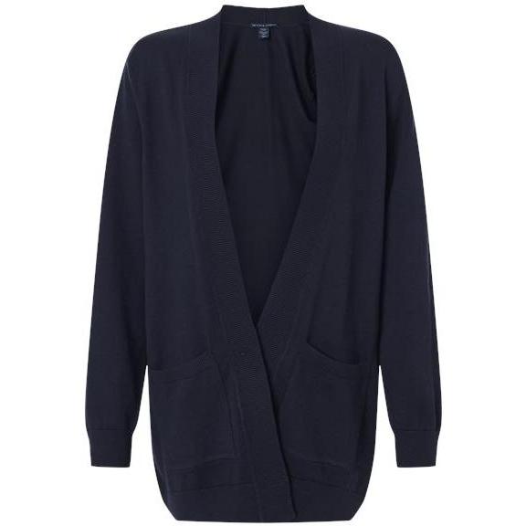 Devon & Jones Women's New Classics Open Cardigan Sweater