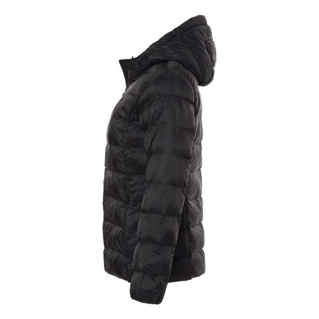 no-logo Weatherproof WoLightweight Poly-filled Hooded Puffer Jacket-Weatherproof-Thread Logic