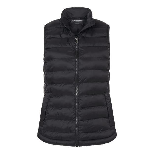 logo-left Weatherproof WoLightweight Poly-filled Packable Vest-Weatherproof-Black-S-Thread Logic