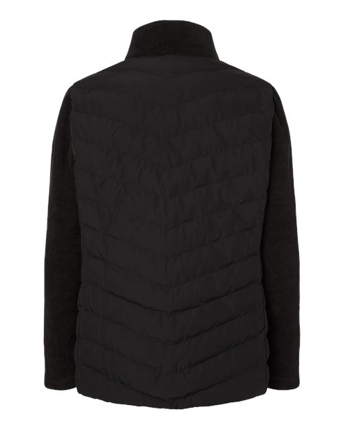 no-logo Weatherproof WoMixed Media Chevron Jacket-Weatherproof-Thread Logic