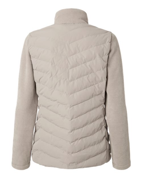 no-logo Weatherproof WoMixed Media Chevron Jacket-Weatherproof-Thread Logic