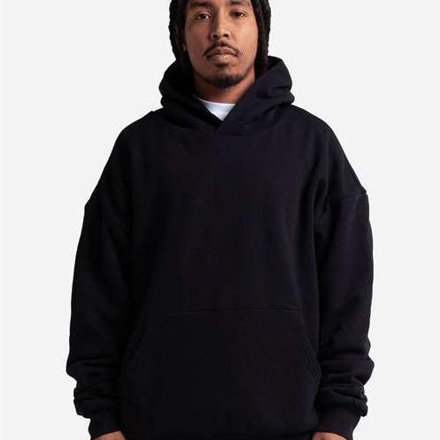 Shaka Wear Garment-Dyed Double Layer Reversible Hooded Sweatshirt