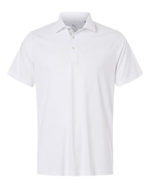 logo-left Puma Golf Pure 2.0 Polo-Puma-White Glow-S-Thread Logic