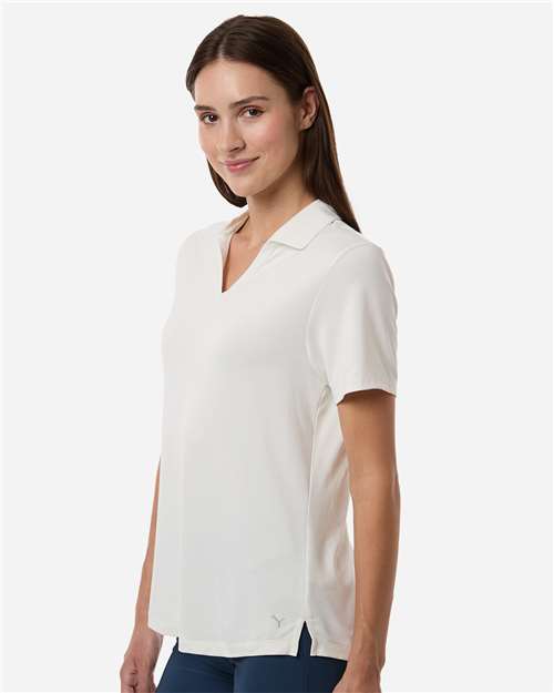 no-logo Puma Golf Womens Icon Heather Polo-Puma-Thread Logic