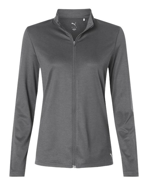 logo-left Puma Golf WoIcon 2.0 Full-Zip-Puma-Slate Sky-S-Thread Logic