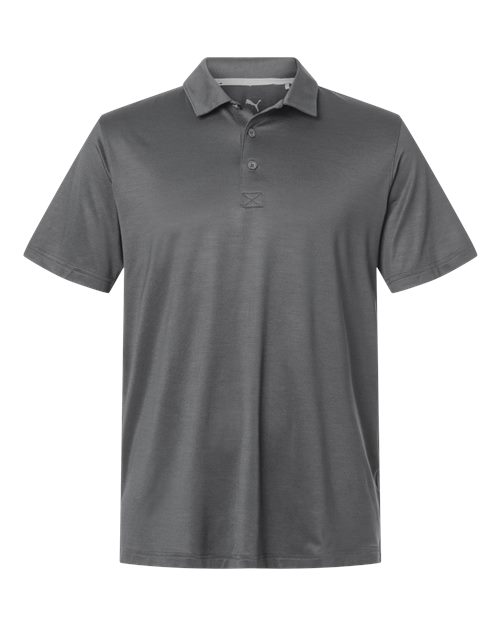 logo-left Puma Golf Icon Polo 2.0-Puma-Slate Sky-S-Thread Logic
