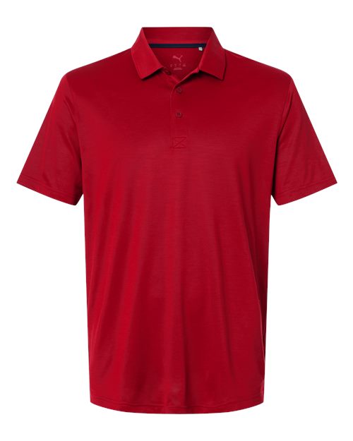 logo-left Puma Golf Icon Polo 2.0-Puma-Strong Red-S-Thread Logic