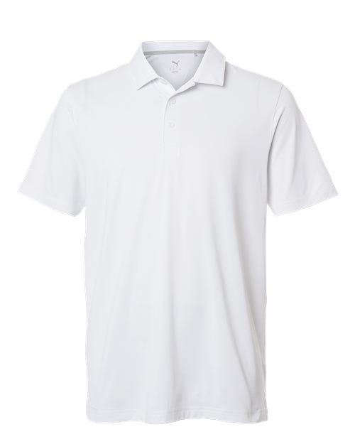 logo-left Puma Golf Icon Polo 2.0-Puma-White Glow-S-Thread Logic