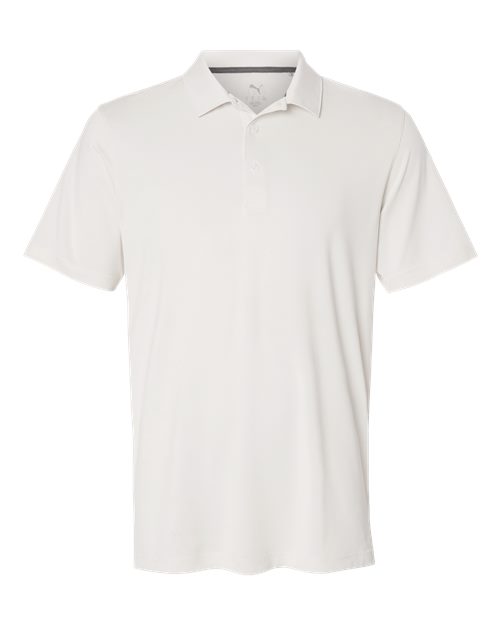 logo-left Puma Golf Icon Heather Polo 2.0-Puma-Warm White Heather-S-Thread Logic