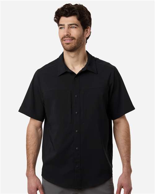 no-logo CORE365 UltraUVP Shoreline Short Sleeve Staff Shirt-CORE365-Thread Logic