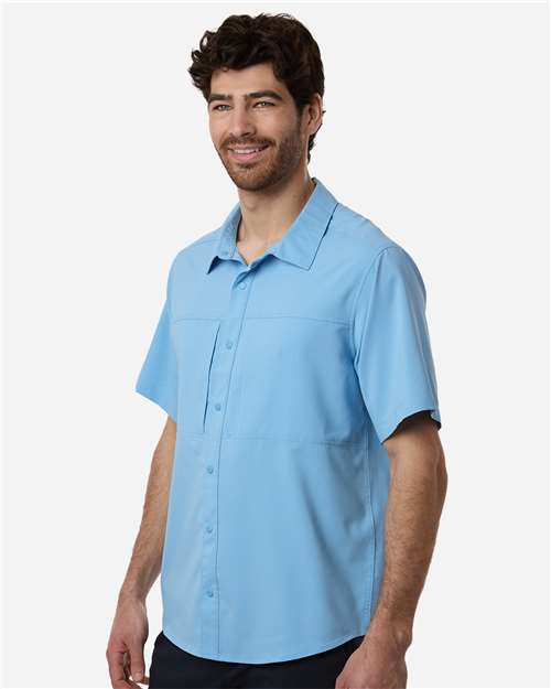 no-logo CORE365 UltraUVP Shoreline Short Sleeve Staff Shirt-CORE365-Thread Logic