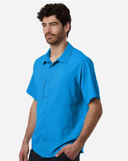 no-logo CORE365 UltraUVP Shoreline Short Sleeve Staff Shirt-CORE365-Thread Logic