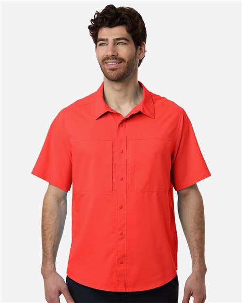 no-logo CORE365 UltraUVP Shoreline Short Sleeve Staff Shirt-CORE365-Thread Logic