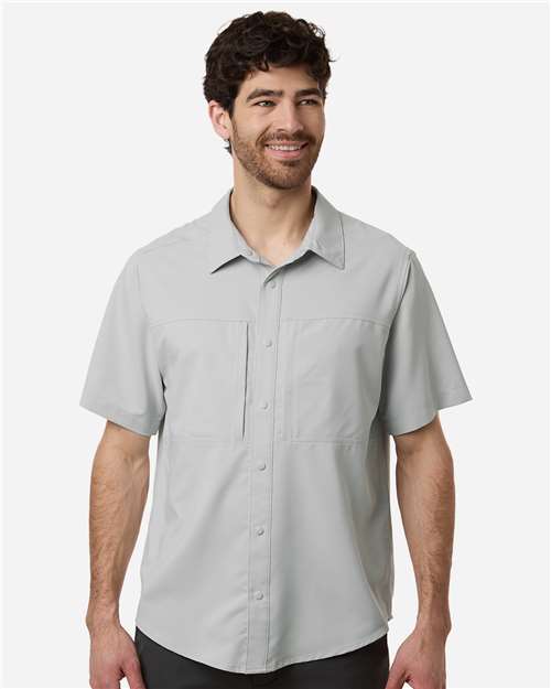 no-logo CORE365 UltraUVP Shoreline Short Sleeve Staff Shirt-CORE365-Thread Logic