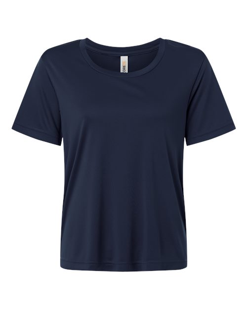 logo-left CORE365 WoCapital Performance T-Shirt-CORE365-Classic Navy-XS-Thread Logic