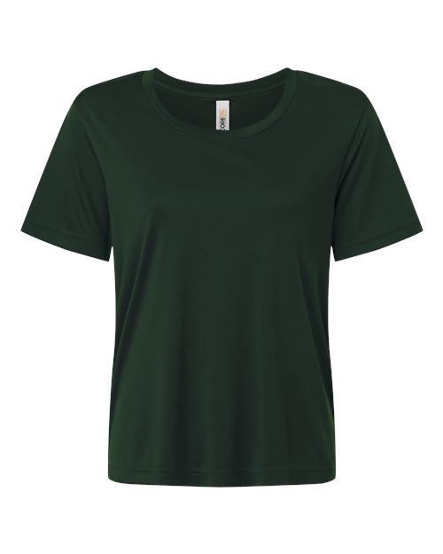 logo-left CORE365 WoCapital Performance T-Shirt-CORE365-Forest-XS-Thread Logic