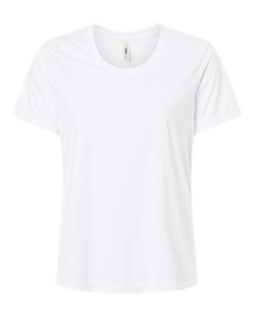 logo-left CORE365 WoCapital Performance T-Shirt-CORE365-White-XS-Thread Logic