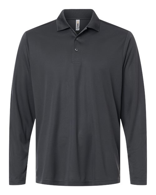 logo-left CORE365 Nova Performance Long Sleeve Pique Polo-CORE365-Carbon-S-Thread Logic