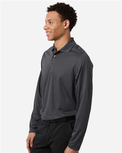 no-logo CORE365 Nova Performance Long Sleeve Pique Polo-CORE365-Thread Logic