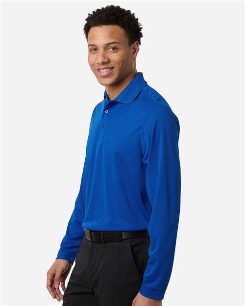 no-logo CORE365 Nova Performance Long Sleeve Pique Polo-CORE365-Thread Logic