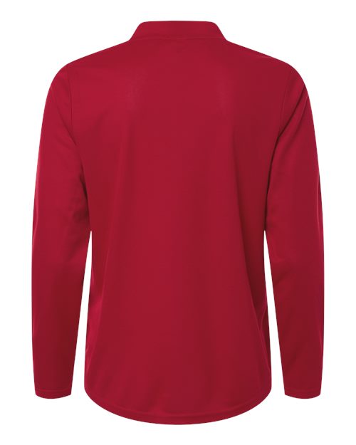 no-logo CORE365 WoNova Performance Long Sleeve Pique Polo-CORE365-Thread Logic